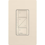 Lutron Caseta Original Smart Dimmer Switch (Lutron Smart Hub Required), for LED Lights, 150 Watt, Single-Pole/3-Way, No Neutral Required, PD-6WCL-LA, Light Almond