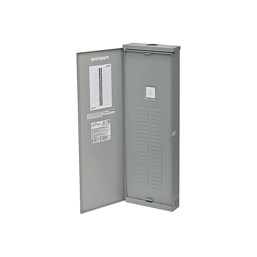 Leviton 42 Space Outdoor Load Center with 200A Main Circuit Breaker, LR420-BDD