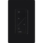 Lutron Caseta Original Smart Dimmer Switch (Lutron Smart Hub Required), for LED Lights, 150 Watt, Single-Pole/3-Way, No Neutral Required, PD-6WCL-BL, Black