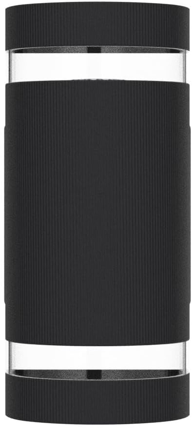 Porch Lights Outdoor Dusk to Dawn, Aluminum Outdoor Wall Light Fixture 6000K, Waterproof Wall Lamp Up and Down Lights Exterior Sconce Wall Lighting Fixture for House Doorway, ETL Listed