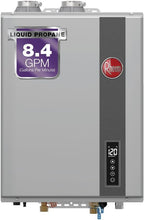 Rheem RTGH-84DVLP-3 RTGH Series 8.4 GPM Indoor Liquid Propane Tankless Water Heater