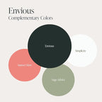 Country Chic All-in-One Chalk Paint for Furniture, Cabinets, Home Decor, Eco-Friendly, Matte Finish, Built-In Primer & Top Coat for Wood, Metal - Envious (Green) - Pint 16 oz (475 ml)