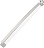 COTYKILEY 6 Pack 10 Inch(254mm) Brushed Satin Nickel Cabinet Handles Kitchen Cabinet Pulls Cabinet Door Handles Kitchen Cabinet Hardware