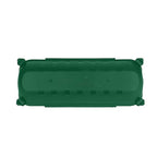 2 Pack of IP44 Outdoor Waterproof Box by Restmo, Weatherproof Extension Cord Cover, Safety Connection Seal for Outdoor Outlet, Electrical Plug, Holiday Decorations, LED Strip Light, Power Tool, Green