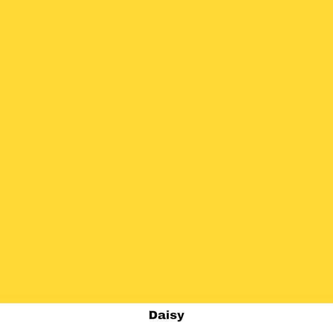 Dixie Belle Paint Company Chalk Finish Furniture Paint - Daisy (8oz) - Matte Vibrant Yellow Chic Chalk Mineral DIY Furniture Paint