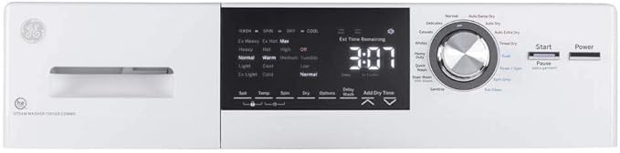 GE GFQ14ESSNWW 24 inch 2.4 cu. ft. Capacity Front Load Washer/Condenser Dryer Combo