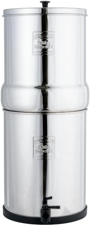 British Berkefeld Doulton 3.17 Gallon W9361137 Countertop Gravity-Fed Water Filtration System Using Ultra Sterasyl Ceramic Filter Candles