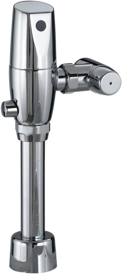 American Standard 6065161.002 Ultima Selectronic Touchless Toilet Flush Valve, Piston-Type, Battery, 1.6 GPF, Polished Chrome