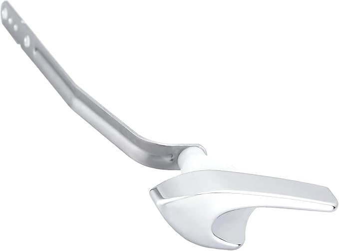 for Kohler 87115-CP Left Side Trip Lever, Toilet Flush Lever Handle Replacement Parts,Toilet Repair Kit Inside Tank,Polished Chrome