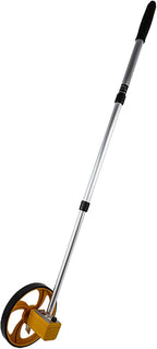 Measuring Wheel in Feet, Rolling Measuring Wheel for Construction, Outdoor Walking Measuring Wheel, Telescopic Wheel Measurement Roller, One Key to Reset, 6 Inch, Up to 9999Ft
