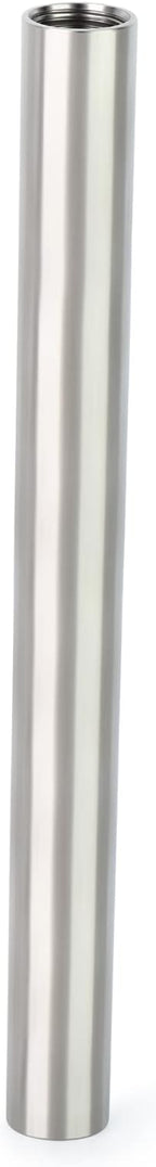 TAISHER 2PCS Stainless Steel Pipe Fittings, 3/8" NPT x 3/8" NPT Female Threaded, 12" Length Nipple Cast Pipe