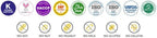 Kids Multivitamin & Mineral Gummy Vitamins which Provide Overall Development & Growth, 60 Count, Lemon & Strawberry Flavored, Vegan, Gelatin Free, Gluten Free, Nut Free
