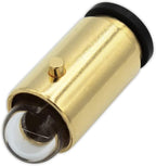 Technical Precision - 3.5V Retinoscope Bulb Replacement for Welch Allyn WA-08200 - Clear Halogen Bulb in Metal Cylinder Body with Protruding Pin - for Welch Allyn Streak Retinoscope - 1 Pack