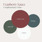 Country Chic All-in-One Chalk Paint for Furniture, Cabinets, Home Decor, Eco-Friendly, Matte Finish, Built-In Primer & Top Coat for Wood, Metal - No Wax Needed (Cranberry Sauce (red), - Pint 16 oz (475 ml)