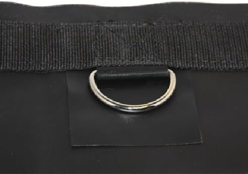 Mytee Products 24' x 27' Blue Lumber Tarp for Truck Cargo - Combination of 18 Oz/14 Oz Vinly Flatbed Tarps with 8' Drop - Waterproof Tarp for Trailers to Protect Cargo from Wind, Rain, Snow and Sun