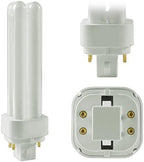 (4 Pack) PLC-13W 835, 4 Pin G24q-1, 13 Watt Double Tube, Compact Fluorescent Light Bulb, Replaces Philips 38327-3, GE 97596 and Sylvania 20671