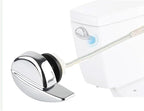 Toilet Tank Flush Lever Handle, Front Mount, Chrome, Universal Fitting (Side Mount)