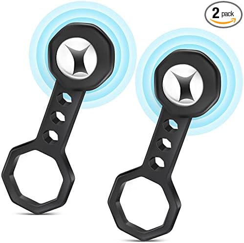 Dreyoo 2 Pcs Stud Finder Wall Scanner, Studball Magnetic Stud Finder with 27 Pounds of Pull Magnetic Power, Studball for Detected and Located Stud Through 5/8" Drywall Plywood Paneling Ceramic (Black)