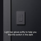 Lutron Sunnata Touch Dimmer Switch, LED+ Advanced Technology for LED and Incandescent, 3 Way/Multi Location, STCL-153M-LA, Light Almond