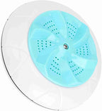 Mini Portable Household Washing Machine Ultrasound Turbo Washer Laundry for Travel (Green)