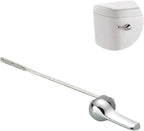 Universal Toilet Tank Flush Lever, Replacement Front Mount Toilet Handle Tank Flush Lever Compatible with Most Toilets, 1-Pack