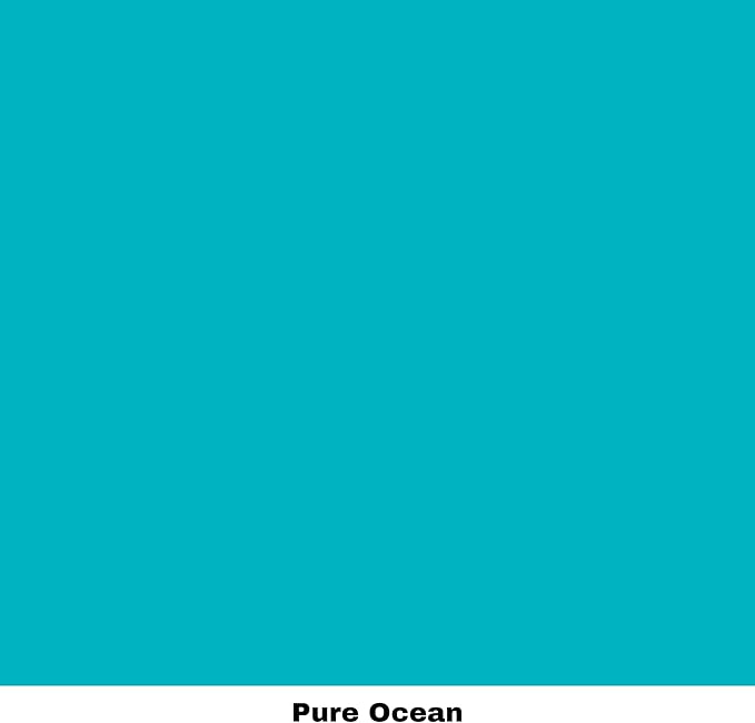 Dixie Belle Paint Company Chalk Finish Furniture Paint - Pure Ocean (4oz) - Matte Bright Teal Chic Chalk Mineral DIY Furniture Paint