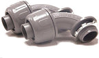 Sealproof 3/4-Inch 10 Pack Non-Metallic Liquid-Tight 90-Degree Conduit Connector Fitting, 3/4" Dia 10-Pack