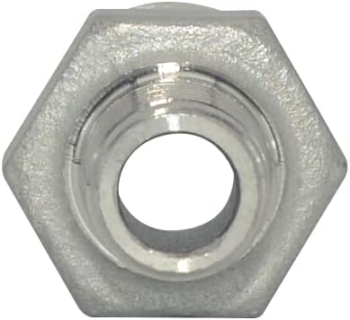 1/2" x 1/4" Male Threaded Reducing Nipple Fitting/Adapter,Stainless Steel SS304 NPT Pipe Hex Reducer