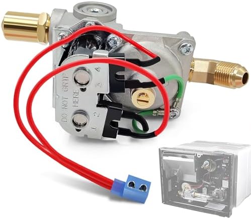 92089 Gas Valve, 10 Gallon RV Water Heater Gas Valve Fit for Dometic Atwood G10 GC10 GCH10 GH10 G16EXT GE16EXT Water Heater Parts, 92089 93870 93869 93844 OEM SVC Valves Assembly 10 Gal