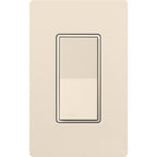 Lutron Sunnata On/Off Accessory Switch, only for use with Sunnata LED+ Dimmers, ST-AS-LA, Light Almond