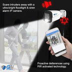 GW Security UltraHD 4K Face Recognition Two-Way Audio 32 Channel Security Camera System with 32 x 8MP Real-Time Full Color Night Vision Outdoor & Indoor AI PoE Bullet Cameras, NDAA & TAA Compliant