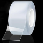 Window Weather Sealing Tape 2 Inch x 16.5 FT Weather Stripping Residue-Free Clear Window Insulation Caulk Tape for Doors Windows and Shower Glass Gaps Bathroom