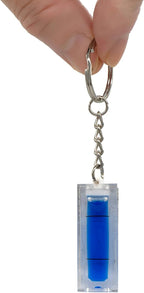 Sanung 4PCS Portable Mini Spirit Levels with Magnetic Base Small Pocket Bubble Measuring Levels Keychain Horizontal Vertical Leveler with Storage Bag for Carpentry Tripod Wall Clock