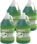 Zep Apriza 2 Multi-Purpose Cleaner - 1 Gallon (Case of 4) 125124 - Oxidizing, Degreaser, Deodorizer, and Sanitizer