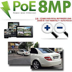 GW Security 8 Channel UltraHD 4K (3840x2160) Motorized Zoom NVR Security Camera System - 8 x 8MP 2.8-12mm 4X Optical Zoom Face Recognition/Human/Car AI Detection Waterproof Microphone IP PoE Cameras