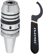 1/8"-5/8" BT40 CNC Integral EX-POWER Universal Chuck Holder, Titanium Jaws, One-piece