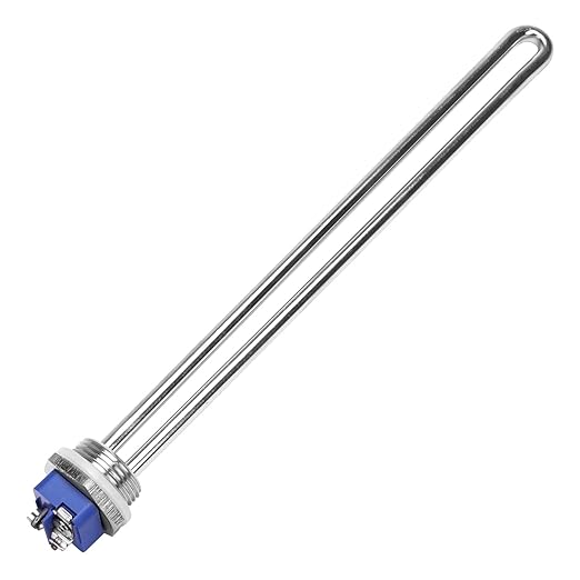 DERNORD 120V 2500W Water Heater Element Screw-in Heating Element High Watt Density