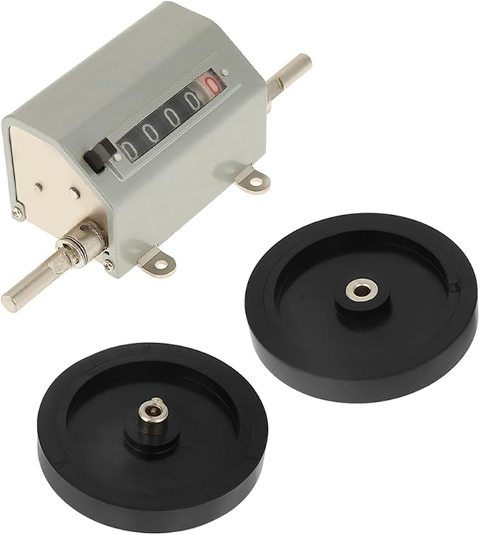 Measuring Wheel, Measuring Wheel In Feet 1Pc Rolling Wheel 5 Digits Length Counter Speed 350Rpm Grey Reset Roue De Mesure