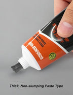 Auto Vehicle Exhaust System Sealant, Non-Slumping Professional Repair Crack Adhesive Super Glue Sealer for Car Mufflers, Tailpipes, Catalytic Converters (Tube, Gram, 75)