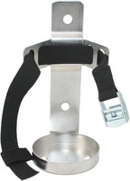 Fire Extinguisher Mount,Wall Hanging Bracket,Fire Extinguisher Holder for Home, Car, RV, Truck, Mini Fire Extinguishers (2.5LB Stainless Steel 1Pcs)