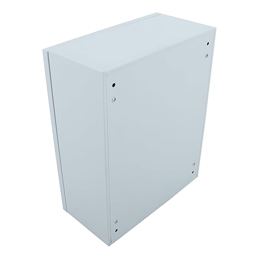 16 x 8 x 20 NEMA 4X Electrical Junction Box - Premium Steel Enclosure for Industrial Controls - Heavy Duty Outdoor Metal Cabinet with Dual-Key Lock - Fits Wiring, Connectors and Panels
