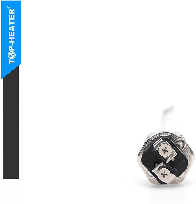 Water Heater Element 4500W, Screw-in, 02342 Heater Heating Elements By TOP-HEATER, Fits Most Models As AO Smith, GE, Kenmore, Maytag, Whirlpool, Heater Element Replacement 1Pack