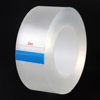 Transparent Weather Sealing Tape, Clear Draft Isolation Film Tape for Door Draft Stopper, Adhesive Tape for Doors, Windows and Shower Glass Gaps - No Residue (2 Inch x 33Ft)