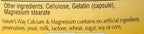 Nature's Way Calcium & Magnesium Mineral Complex, Supports Bone Health*, 750 mg per serving, 100 Capsules