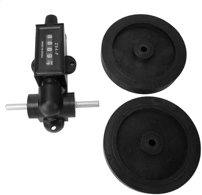 Five Digit Length Rolling Counter with Wheel for Measure Leather, Cable, Plastic Length (0~9999.9)