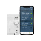 Leviton 2nd Gen Smart Circuit Breaker with Remote Control, GFCI, 2-Pole 30 Amp, 120/240-Volt and 120/208-Volt, 10kA Interrupt Rating, LB230-GST