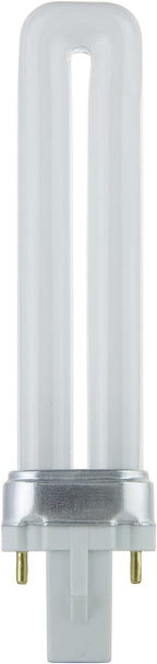 Sunlite 40499 PL7/SP35K Plugin U-Shaped Compact Fluorescent Lamp, 7 Watts, 360 Lumens, 3500K Neutral White, 2-Pin (G23) Base, 10 Pack
