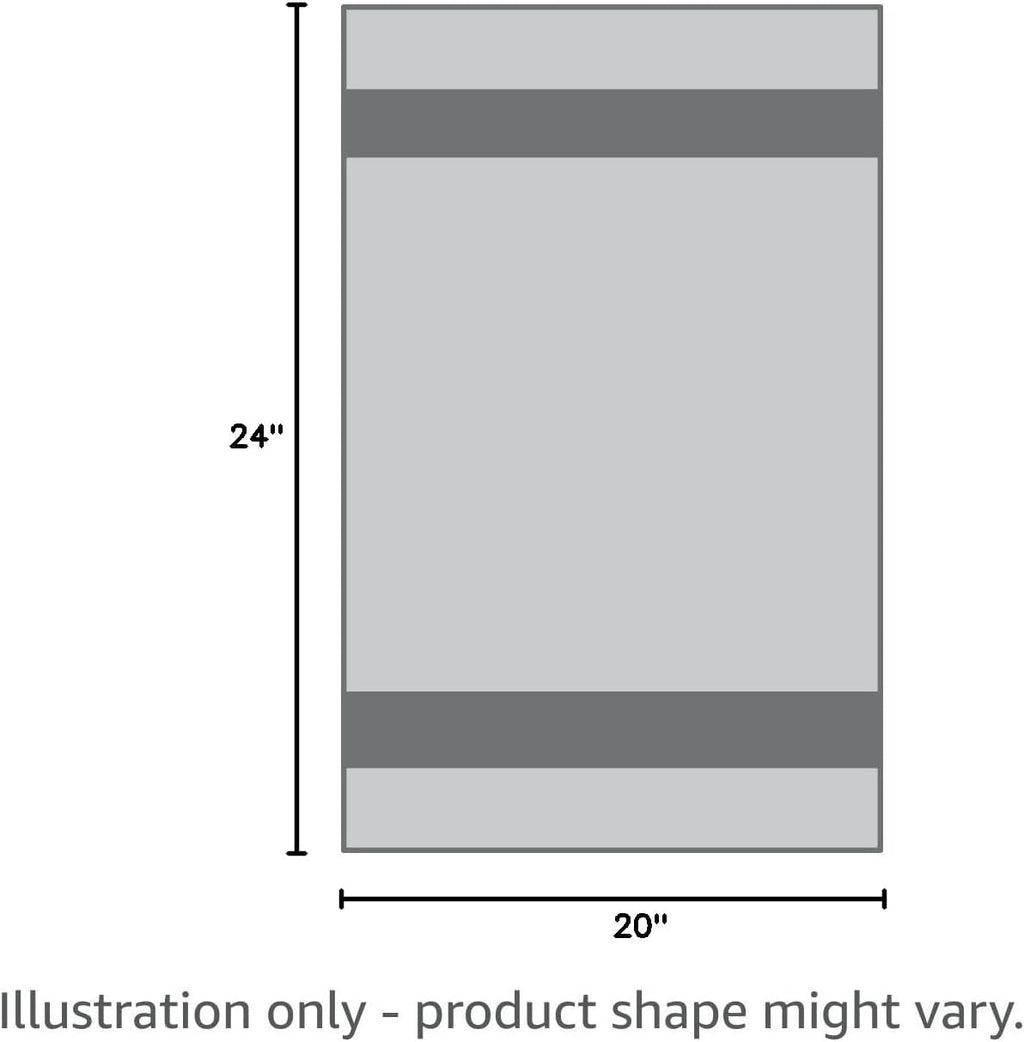 Buffalo Industries (10525) Absorbent White Recycled T-Shirt Cloth Rags - 50 lb. box - For All-purpose Wiping, Cleaning, and Polishing - Made from 100% Recycled Materials