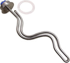 DERNORD 2 Inch (OD64) Tri-clamp Ripple Heating Element Electric Water Heater 5500W 240V