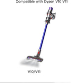 Upgraded Hardwood Floor Vacuum Attachments with Headlights for dyson V10 V11,Replacement Parts Motorhead for Dyson ,Soft Roller &PP Bristle Motorized Brush Accessories for Marble,Carpet,Rug Cleaning.